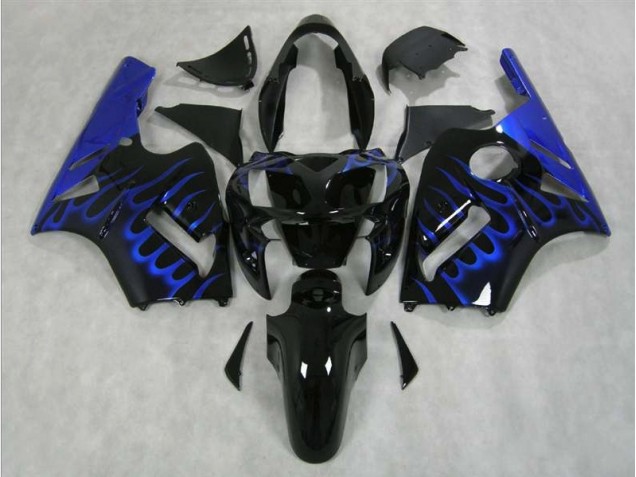 Flamme Bleue 02-05 ZX12R Carénage Moto
