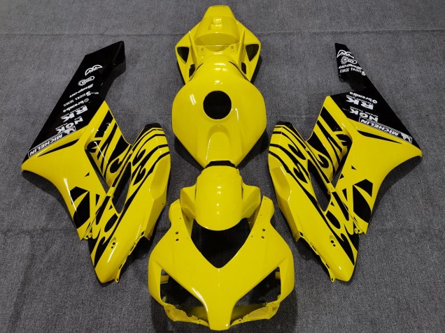 Giallo Nero Fiamma 04-05 CBR1000RR Carénage Moto