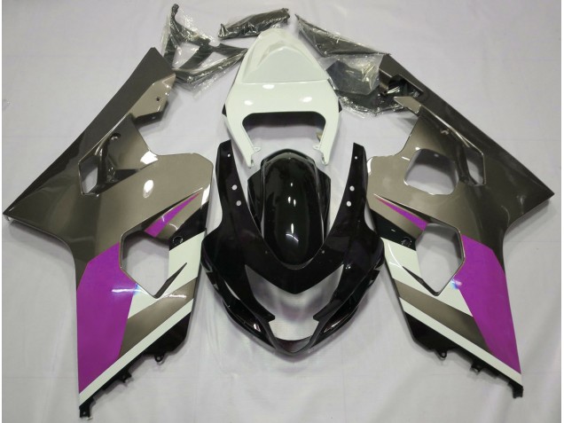 Gris Brillant 04-05 GSXR 600-750 Carénage Moto