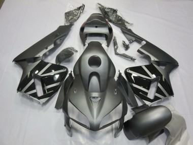 Gris Mat & Noir 05-06 CBR600RR Carénage Moto