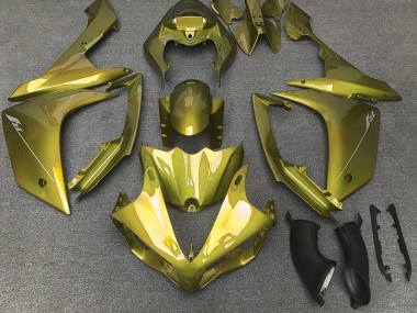 Jaune Brillant 07-08 R1 Carénage Moto