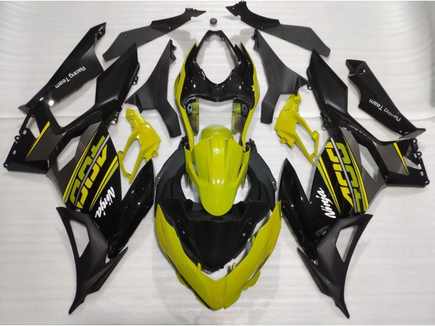 Jaune Brillant 18-23 Ninja 400 Carénage Moto
