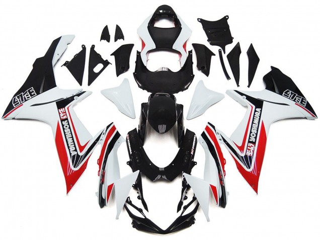 Kit De Style Personnalisé Rouge 11-24 GSXR 600-750 Carénage Moto