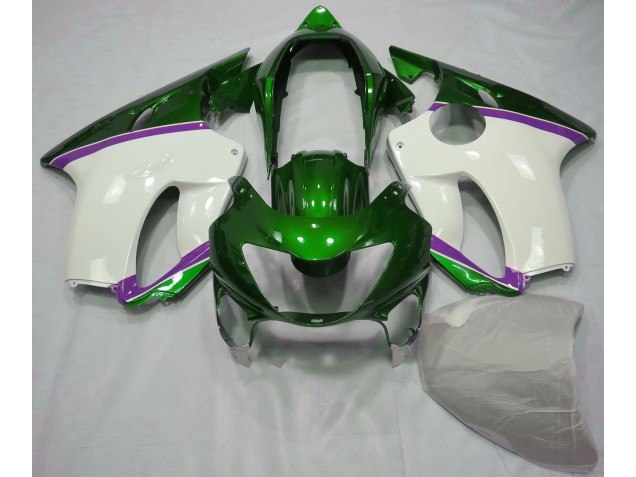 Lézard Vert & Violet 99-00 CBR600 F4 Carénage Moto