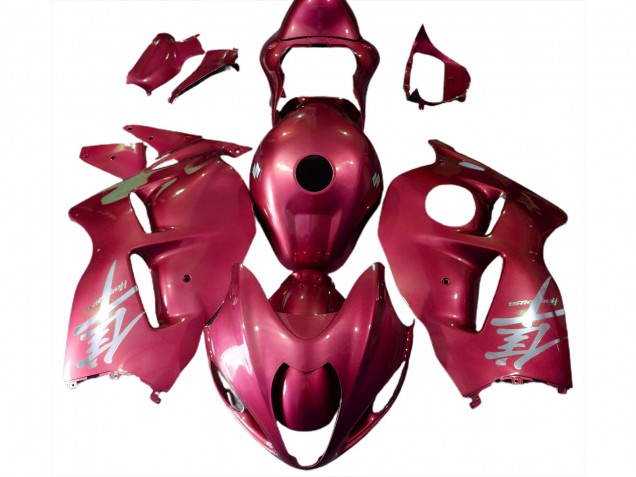 Logo Rouge Brillant & Argent 97-07 GSXR 1300 Carénage Moto
