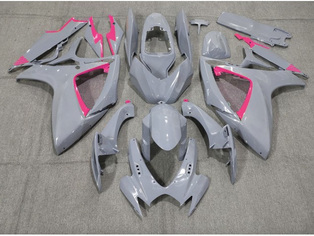 Nardo & Garniture Rose 06-07 GSXR 600-750 Carénage Moto