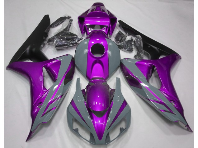 Nardo Gris & Violet 06-07 CBR1000RR Carénage Moto