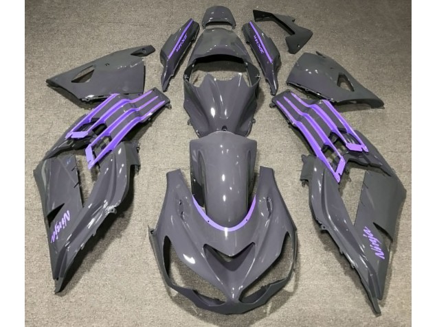 Nardo Gris & Violet 12-21 ZX14R Carénage Moto