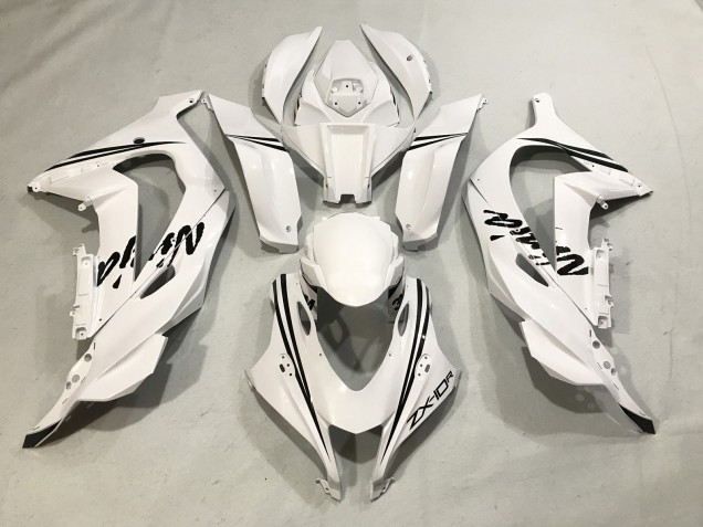 Ninja Blanc 16-19 ZX10R Carénage Moto