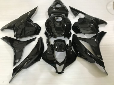 Noir Brillant 09-12 CBR600RR Carénage Moto