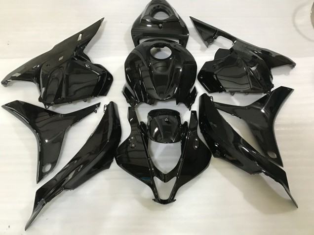 Noir Brillant 09-12 CBR600RR Carénage Moto
