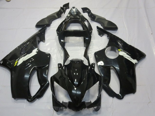 Noir Brillant Avec Décalcomanies 01-03 CBR600 F4i Carénage Moto