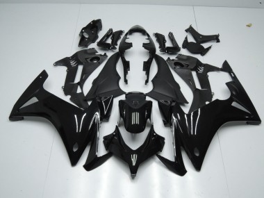 Noir Brillant & Mat 13-15 CBR500RR Carénage Moto