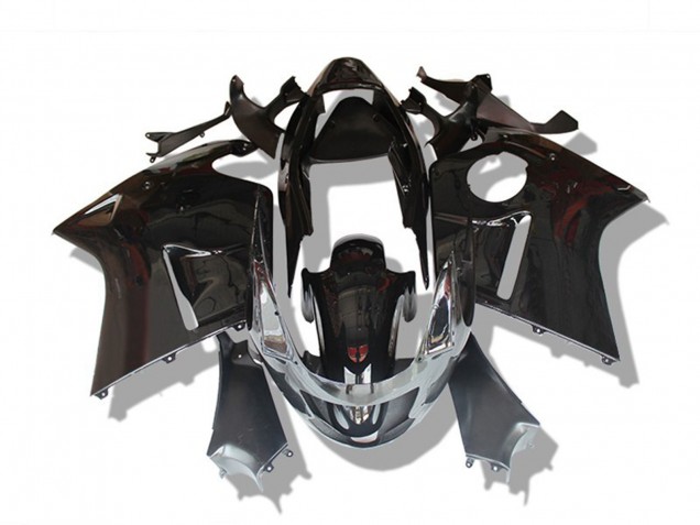 Noir Brillant & Rouge 96-07 CBR1100XX Carénage Moto