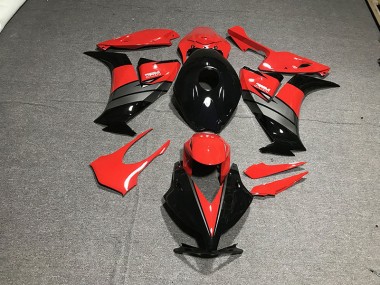 Noir Brillant Rouge / Gris 12-16 CBR1000RR Carénage Moto