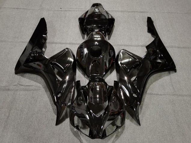 Noir Brillant Uni 06-07 CBR1000RR Carénage Moto