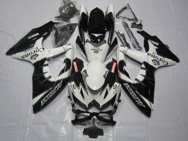 Noir Corona 08-10 GSXR 600-750 Carénage Moto