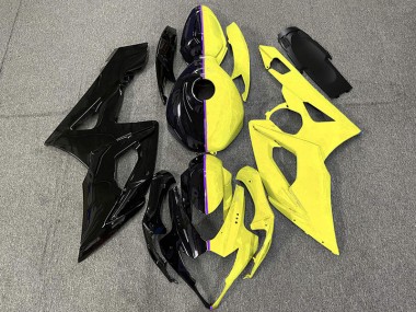 Noir & Jaune 05-06 GSXR 1000 Carénage Moto