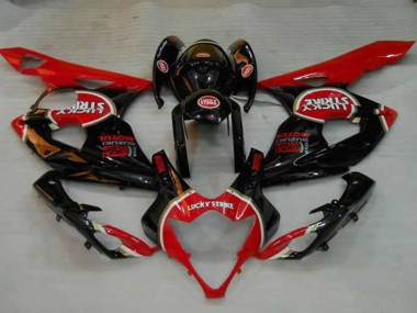 Noir Lucky Strike 05-06 GSXR 1000 Carénage Moto