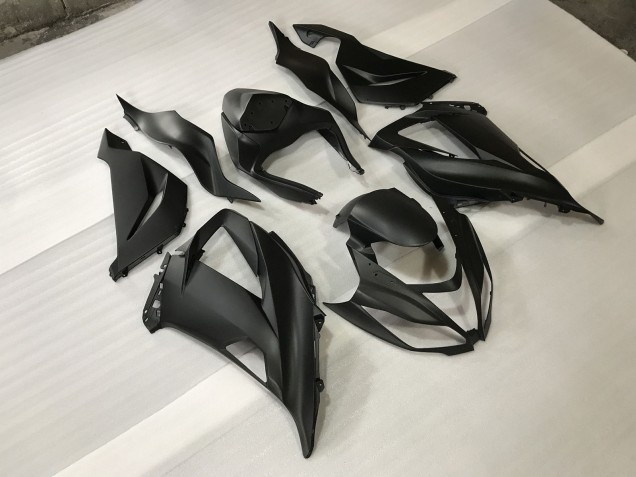 Noir Mat 13-18 ZX6R Carénage Moto