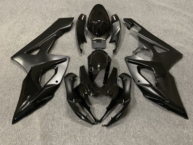 Noir Mat & Noir Brillant 05-06 GSXR 1000 Carénage Moto