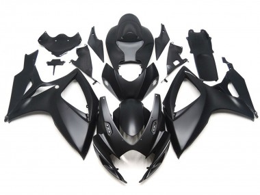 Noir Mat OEM Style Personnalisé 06-07 GSXR 600-750 Carénage Moto