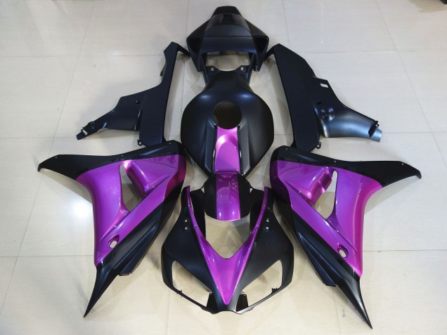 Noir Mat Violet 06-07 CBR1000RR Carénage Moto