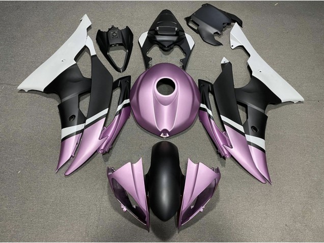 Noir Mat & Violet Clair 08-16 R6 Carénage Moto