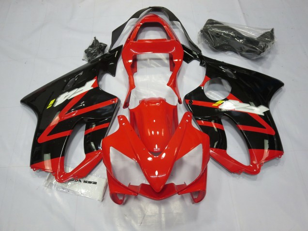 Noir Rouge & Jaune 01-03 CBR600 F4i Carénage Moto