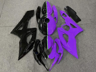 Noir & Violet 05-06 GSXR 1000 Carénage Moto