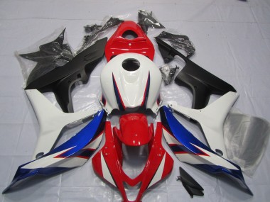 OEM Conception De Style Blanc Rouge Bleu 07-08 CBR600RR Carénage Moto