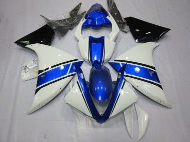 OEM Style Bleu Blanc 09-11 R1 Carénage Moto