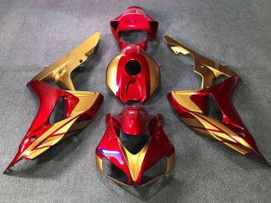 Or Rouge 06-07 CBR1000RR Carénage Moto