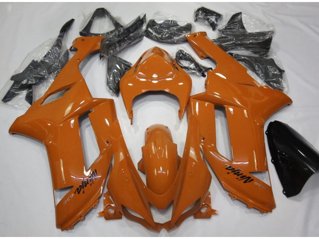 Orange Brillant 07-08 ZX6R Carénage Moto