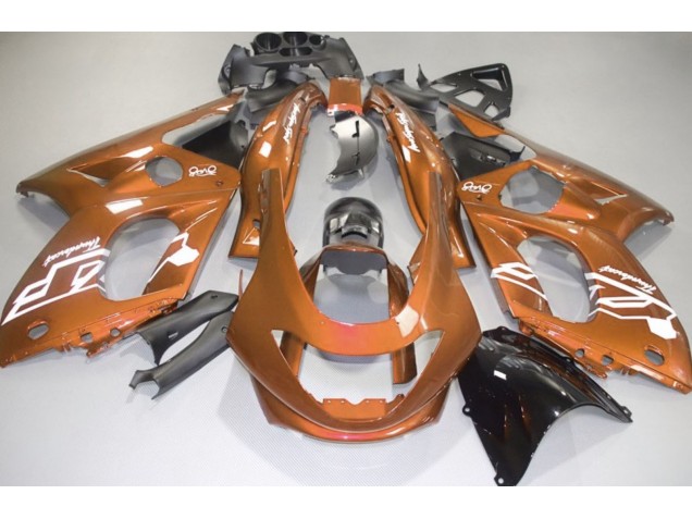 Orange Brillant 98-07 YZF600 Carénage Moto
