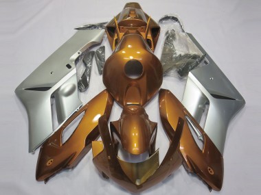 Orange Brillant & Argent 04-05 CBR1000RR Carénage Moto