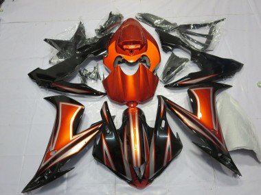 Orange Brûlée 04-06 R1 Carénage Moto