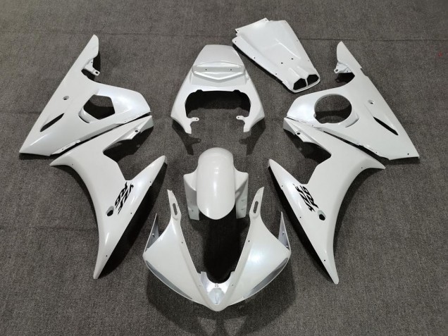 Perle Blanche 05 R6 Carénage Moto