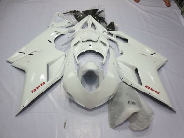 Perle Blanche 07-14 Ducati 848 1098 1198 Carénage Moto