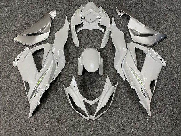 Perle Blanche 13-18 ZX6R Carénage Moto