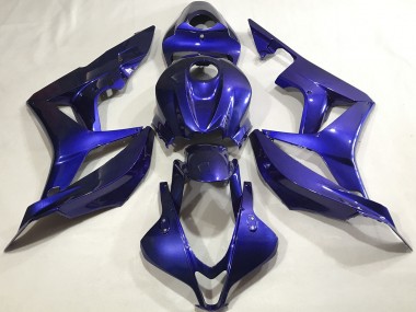 Plaine Bleu Profond 07-08 CBR600RR Carénage Moto