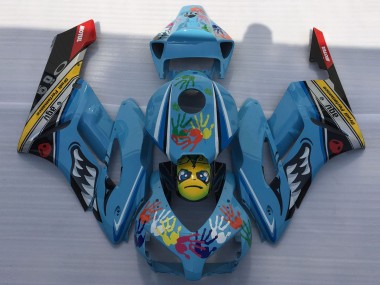Requin Bleu 04-05 CBR1000RR Carénage Moto