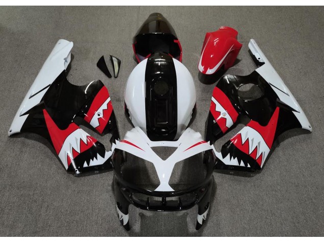 Requin Rouge 02-05 ZX12R Carénage Moto