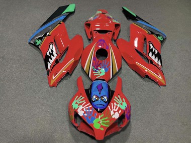 Requin Rouge 04-05 CBR1000RR Carénage Moto