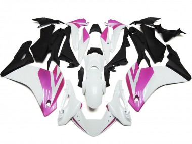 Rose & Blanc Brillant 11-14 CBR250RR Carénage Moto