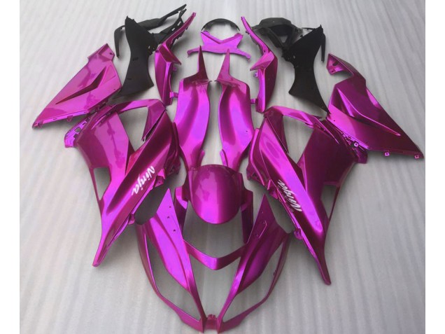 Rose Bonbon Brillant 16-19 ZX10R Carénage Moto