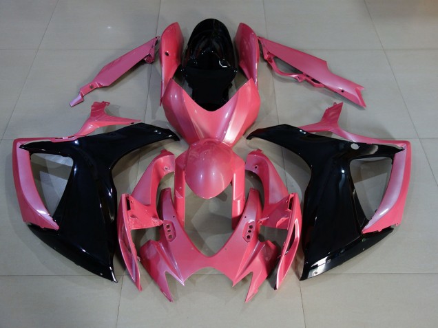 Rose Brillant 06-07 GSXR 600-750 Carénage Moto