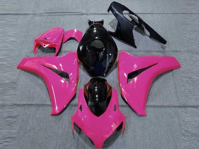 Rose Brillant & Noir 08-11 CBR1000RR Carénage Moto