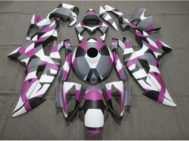 Rose Camo Uni 08-16 R6 Carénage Moto