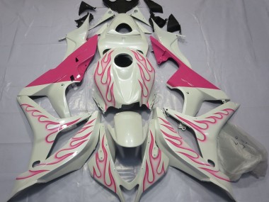 Rose Flamme 07-08 CBR600RR Carénage Moto